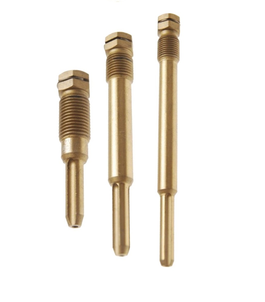 3pcs Glow Plug Reamer Set M10x1.0x107mm, M12x1.25x59mm, M12x1.25x94mm