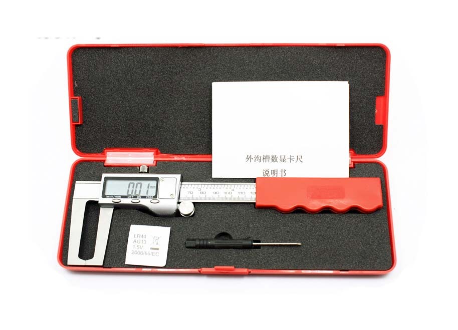 Disc Brake Rotor Caliper Digital Caliper Stainless Steel Measuring 6"/150mm