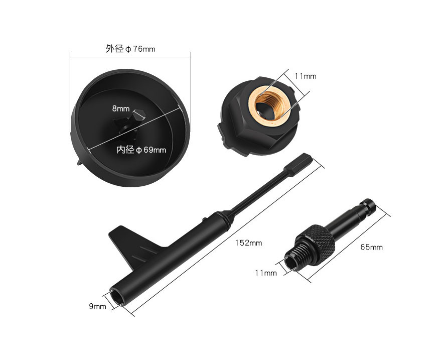 Transmission Oil Filling Tool Mercedes Benz 725.0 9-Speed Oil Drain Tool
