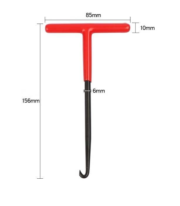 T Handle Drum Brake Shoe Spring Hook Puller Install Removal Headlight Adjusting