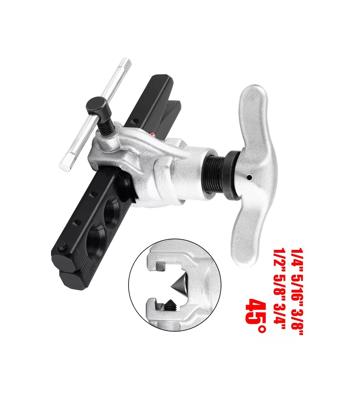 Air Conditioner Cutter Copper Pipe Reamer Eccentric Expander Tube Flaring Tool