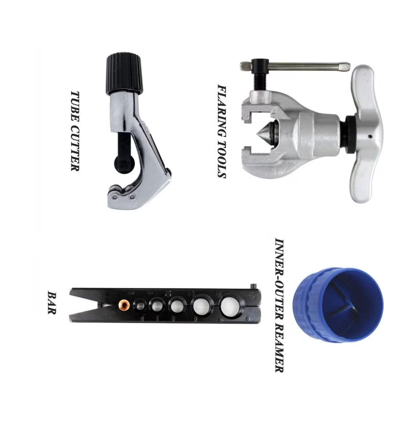 Air Conditioner Cutter Copper Pipe Reamer Eccentric Expander Tube Flaring Tool