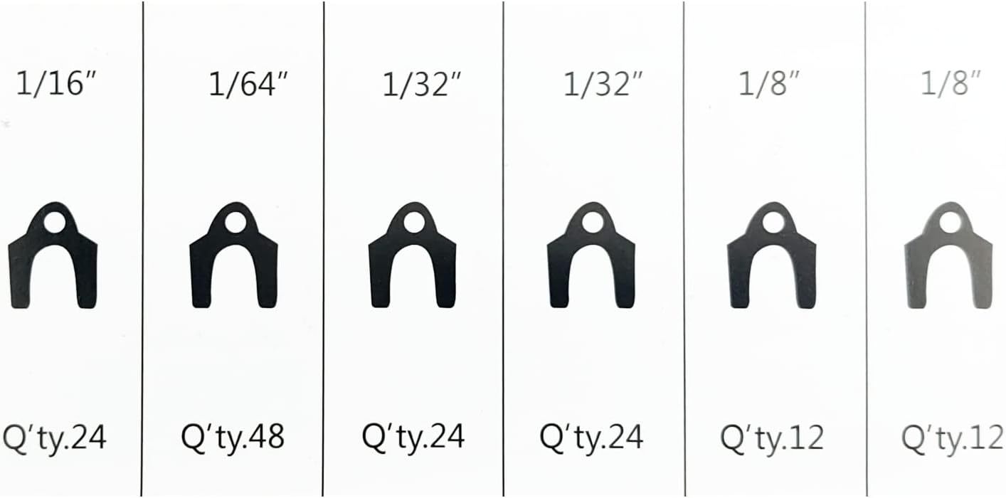 144pc Auto Body Suspension Alignment Shim Assortment Set