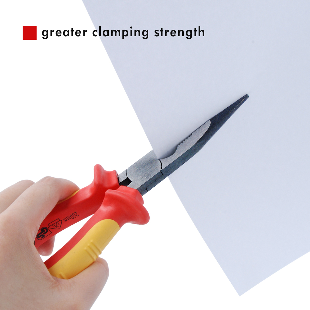 HOBO Expert Quality Insulated Electrician VDE Long Nose Pliers IEC 60900 AC1000V