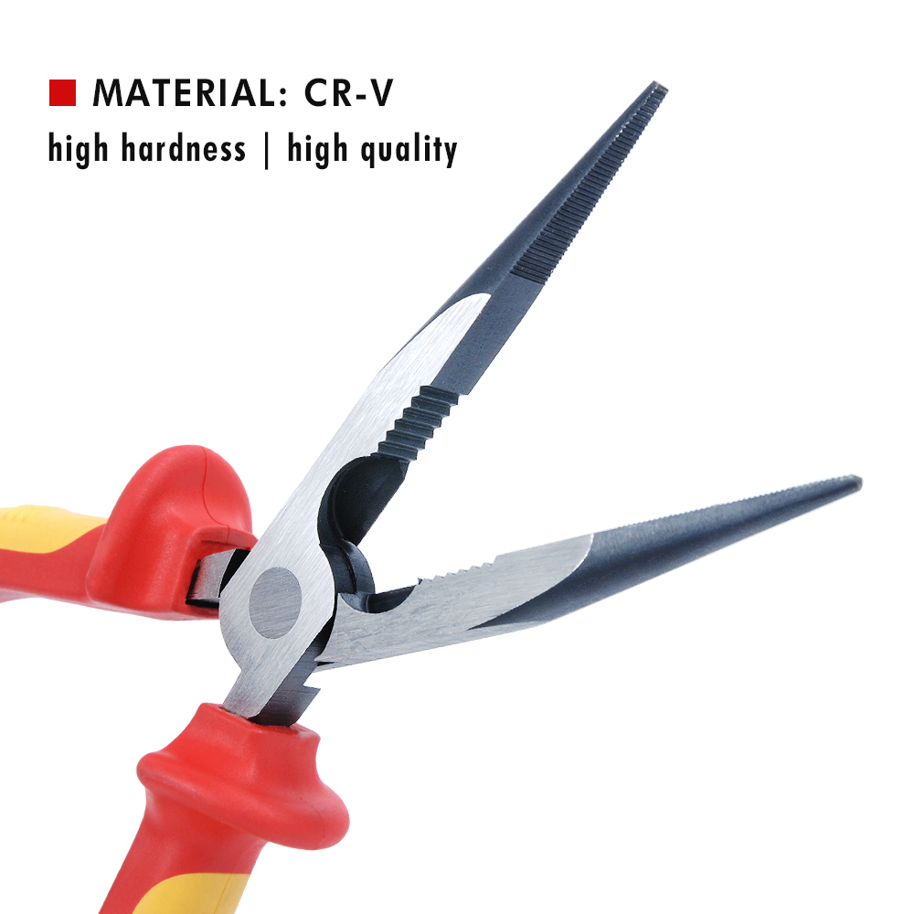 HOBO Expert Quality Insulated Electrician VDE Long Nose Pliers IEC 60900 AC1000V
