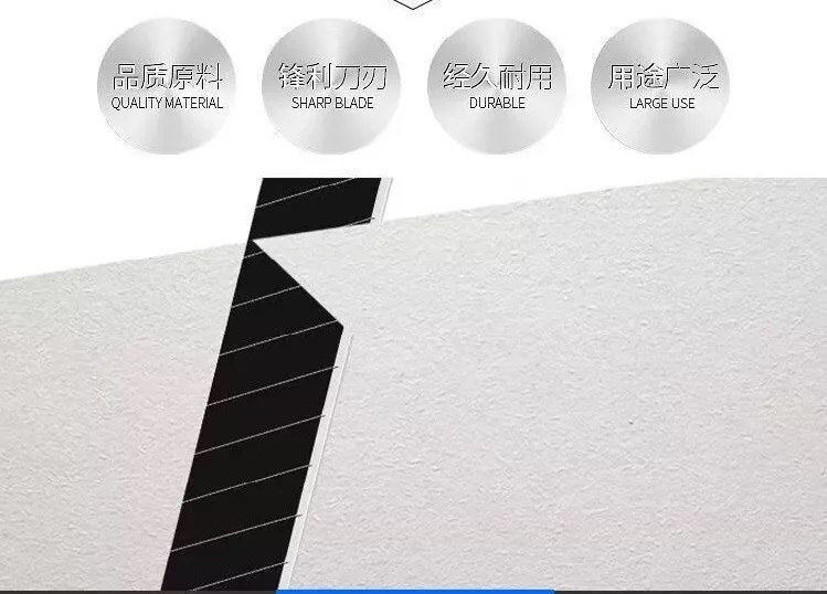 10-pack 25mm SK2 Steel Ultra Sharp Black Snap-Off Blade for Signage Vinyl Cardboard Drywall & Much More Cutting