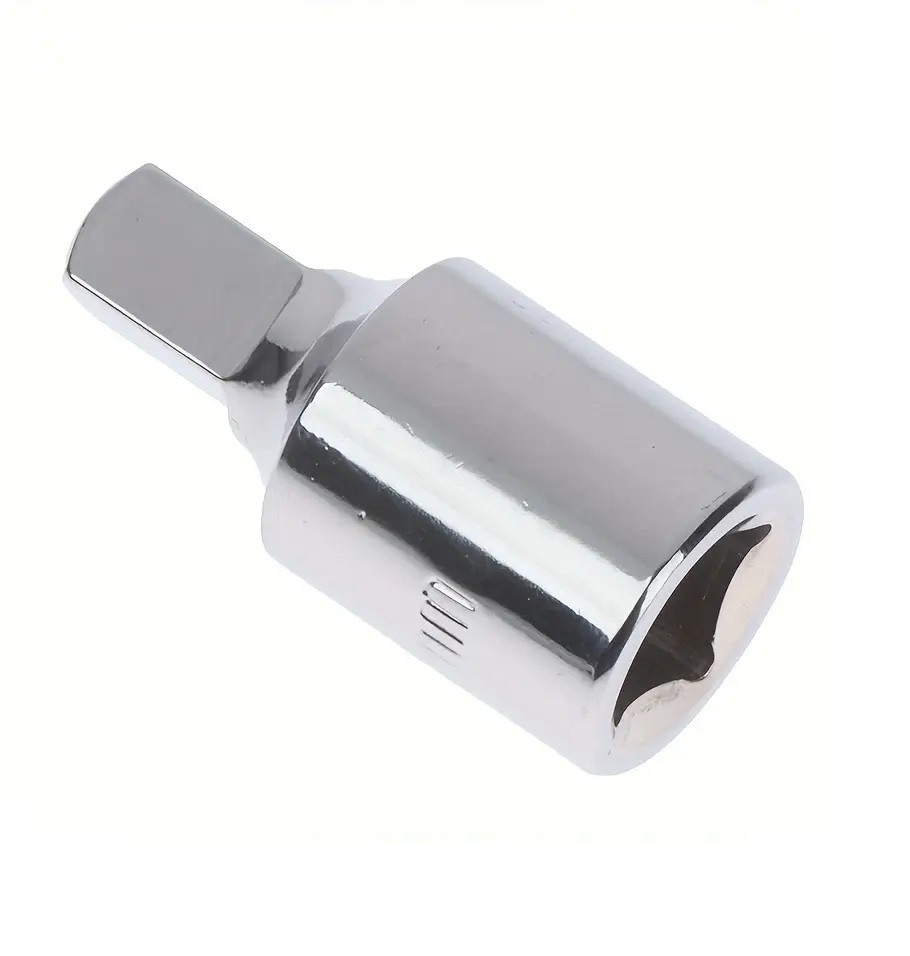 3/8" Dr. Cr-V Male Drain Plug Key Square Wrench Socket Bit