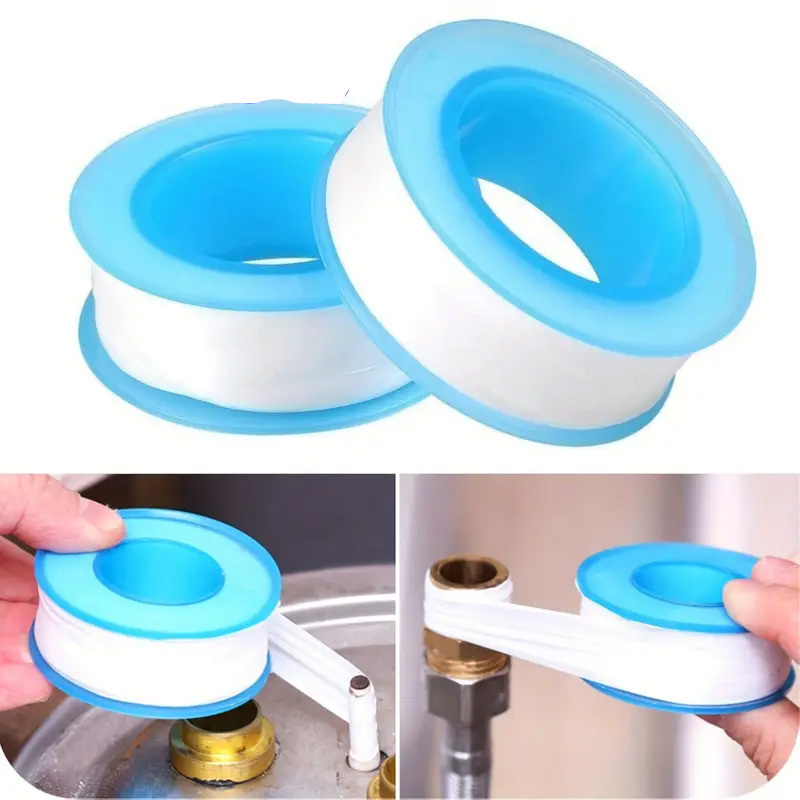 10-Pack PTFE Teflon Thread Seal Tape Plumber Sealant 10mx17mmx0.075mm