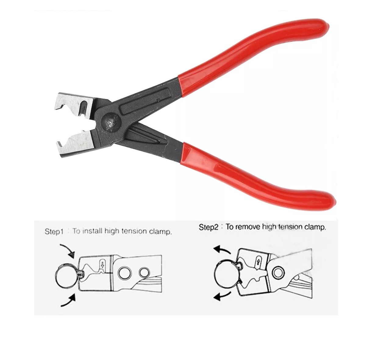 7"/180mm Clic-R Collar Pliers CV Boot Hose Clip Clamp Latch Lock