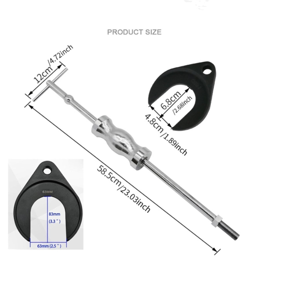 Front Wheel Drive Axle Puller with Adapter Axle Assembly Tool