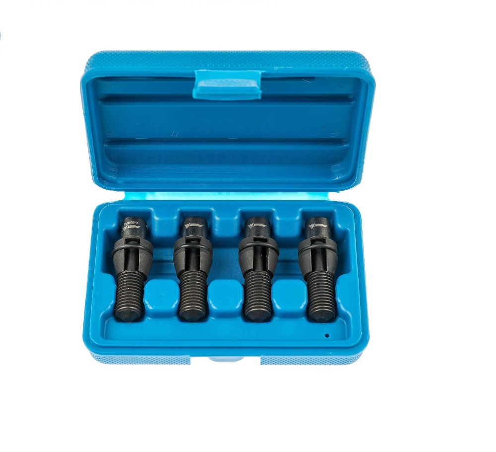 4pc Adjusting Bolt VAG Subframe Alignment Locating Pin Set for VW Jetta Audi A4 TT