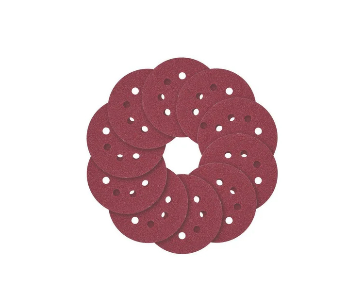 10pc-pack 5"/6" 8 Hole Sanding Discs Orbital Sander Pad