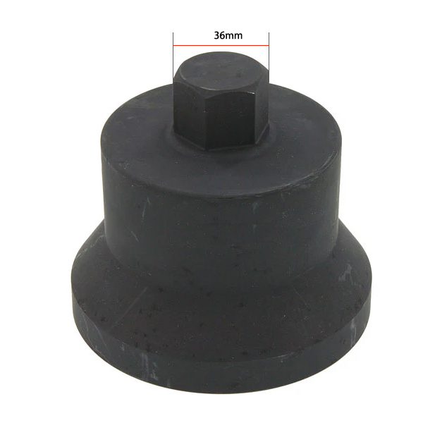 Iveco 12PT Double Hex 105mm Axle Nut Socket with 36mm Hex Shank