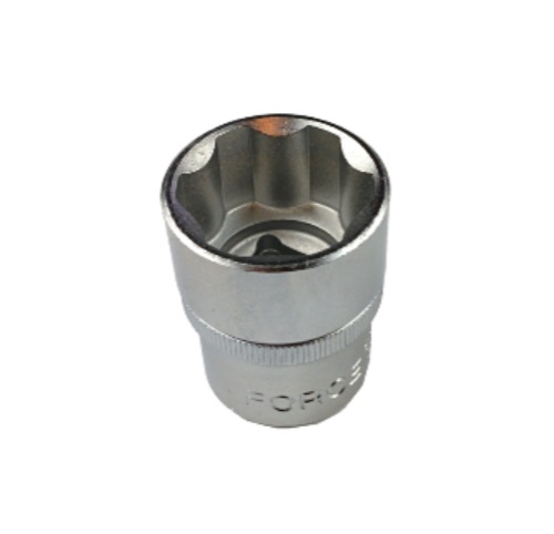 Force T3251-72-5 3/8" Dr. 6-22mm 6pt Surface Drive Socket & Accessories 24pc Set 72T Ratchet Handle