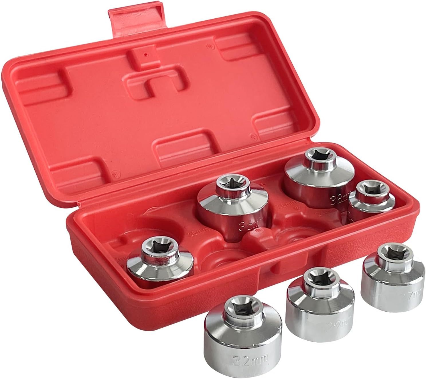 3/8" Dr. Low Profile Oil Filter Wrench Individual/Set for BMW Mercedes Benz Ford Vauxhall