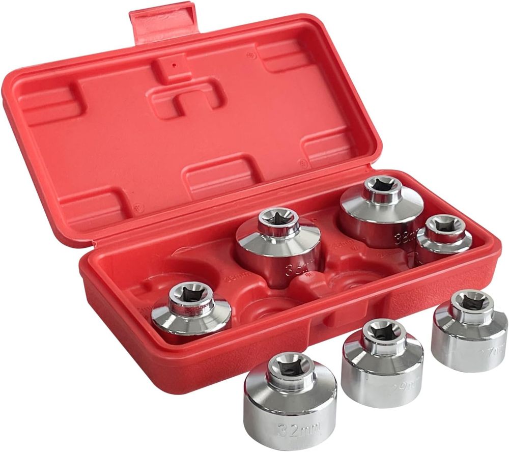 3/8" Dr. Low Profile Oil Filter Wrench Individual/Set for BMW Mercedes Benz Ford Vauxhall