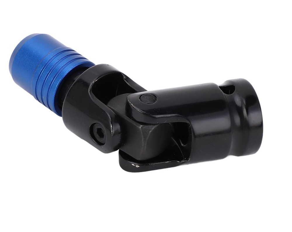 Swivel 1/2" Dr. to 1/4" Hex Shank Adapter Quick-Release & Security Lock for Air/Power Impact Wrench