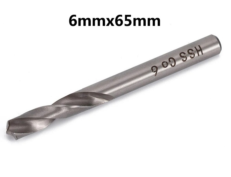 HSS Co Cobalt Drill Bits Spot Welds Cutter Remover 65mmLx6mmD
