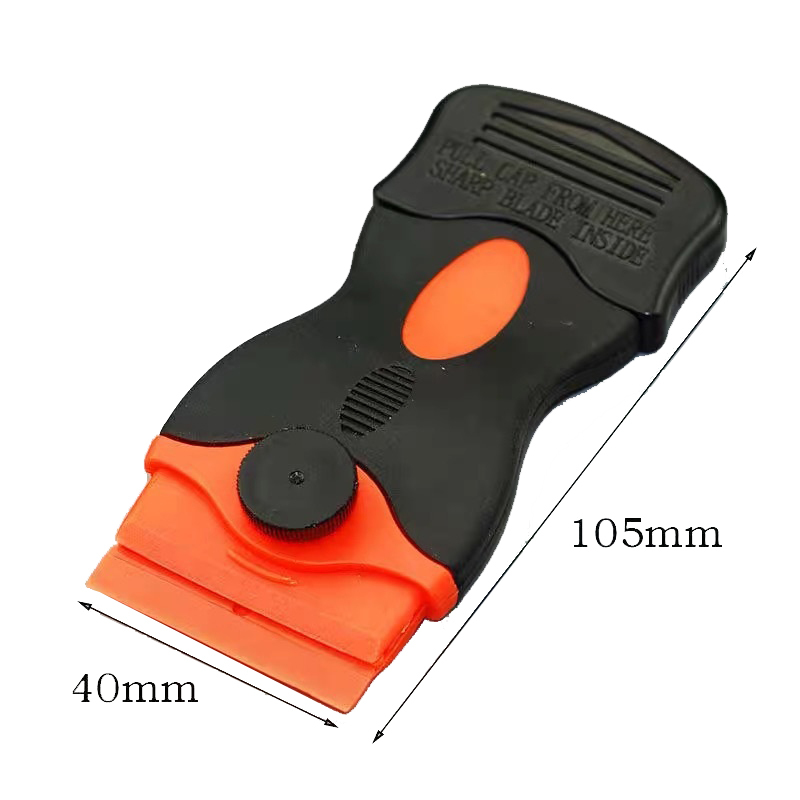 Razor Scraper Glass Glue Scraper Ceramic Cleaner with 10 Metal Blades