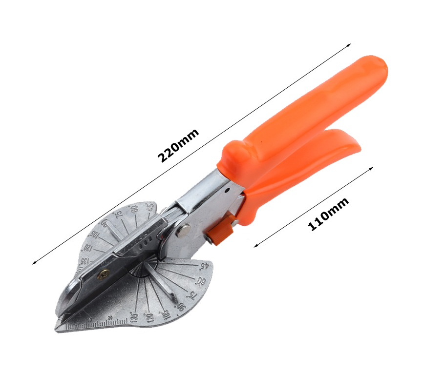 Multi Angle Miter Shear 45-135 Degree Adjustable Angle Scissors Trim Cutter
