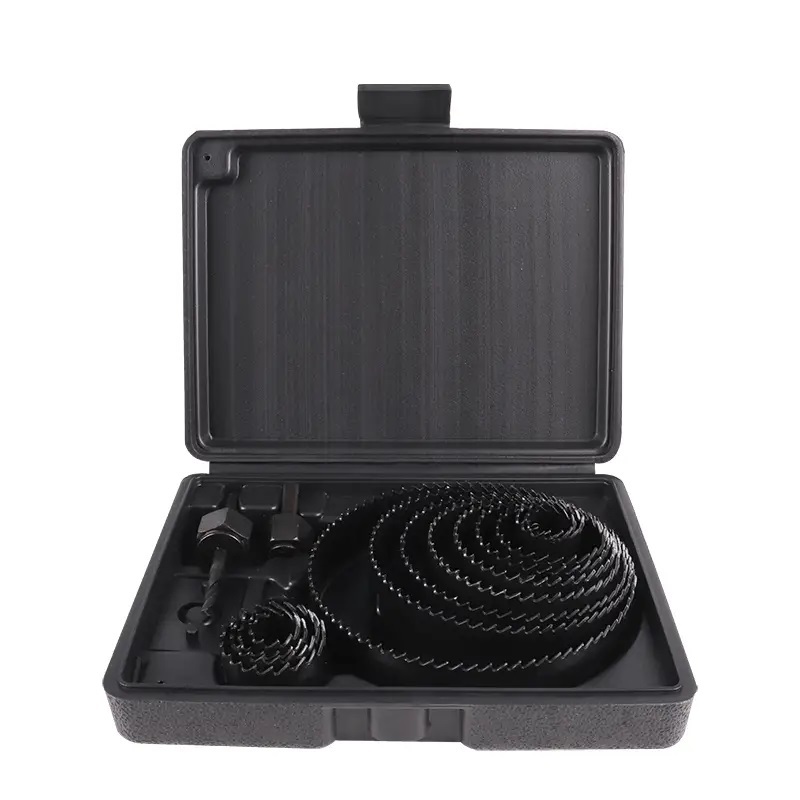 19-127mm 16pc Hole Saw Set Holesaw Cutting Drywall/Plaster/Wood/PVC/ABS