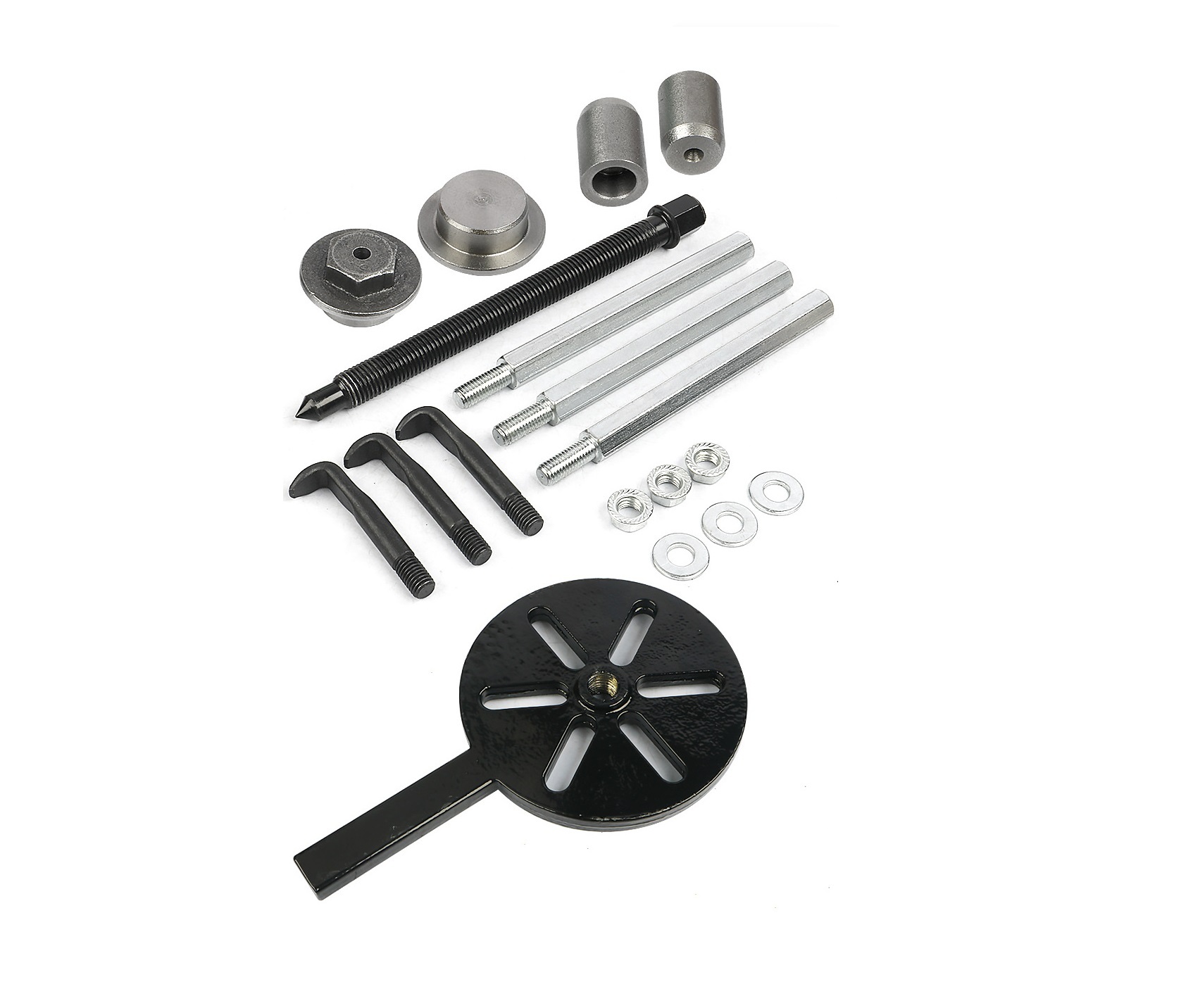 34pc Bearing Separator Puller Set 3 Jaw Internal Bearing Gear Puller Removal Tool Kit