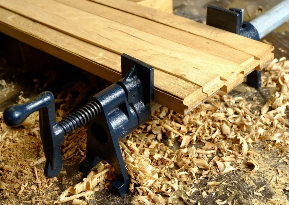 2-Pack Standing Pipe Clamps Gluing & Stabilizing Woodworking