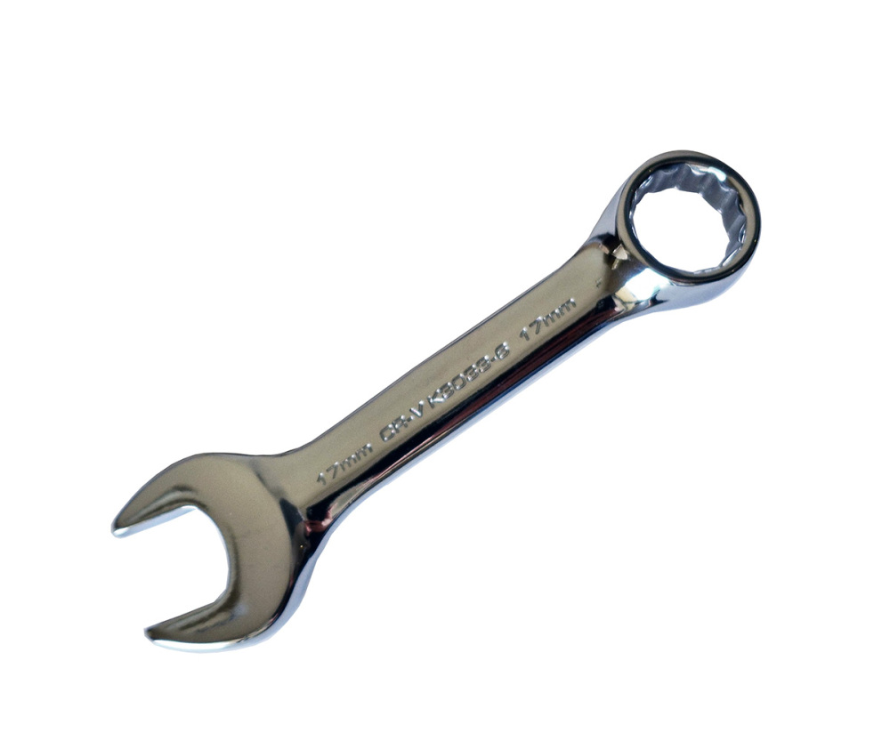 Kincrome 12pc Stubby Combination Ring Open Spanner Wrench Metric 8-16,17,18,19mm
