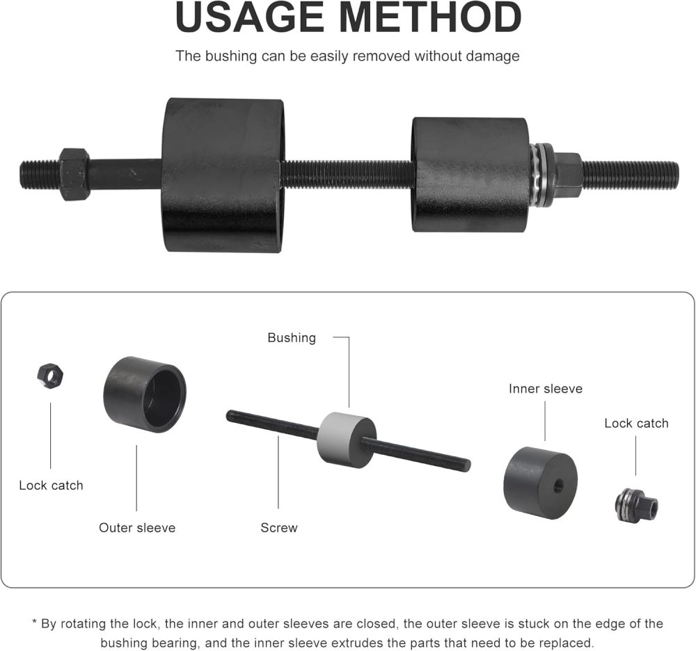 14pc Bush Install Tool Compatible with BMW Series 1,3,5,6,7,8,Z4 Differential Axle