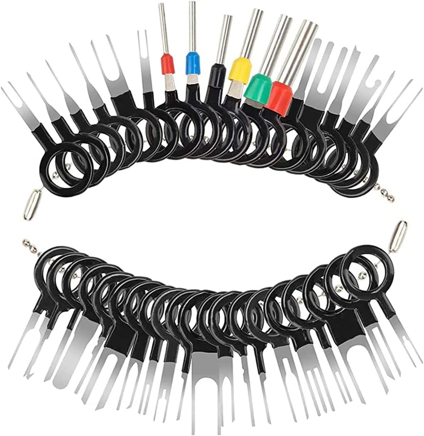Terminal Removal Tool Ejector Kit Pin Crochet Extractors Wiring Crimp Connector