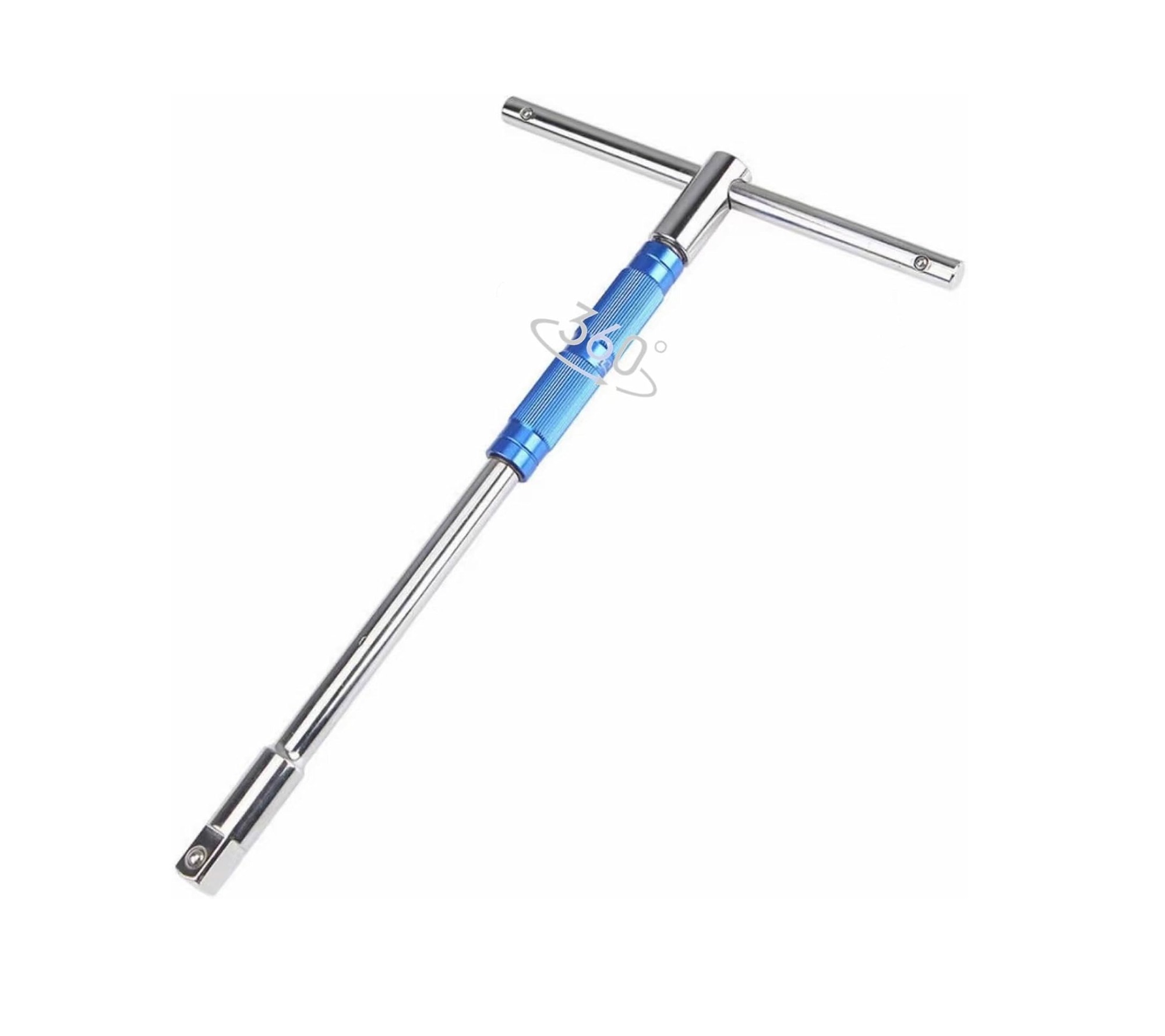 Energy Saving 2-in-1 3/8"+1/2" Dr T Type Socket Drive Handle Spinner Bar