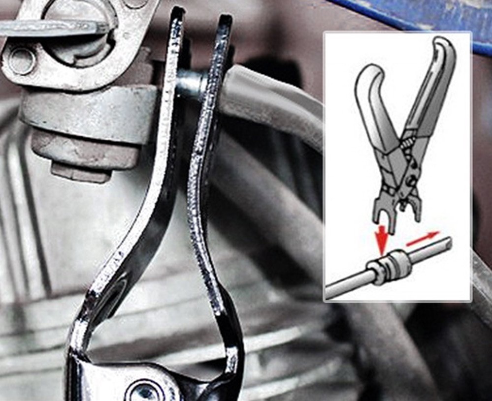 3pc Automotive Fuel Line Disconnect & Hose Separator Clamp Pliers Set