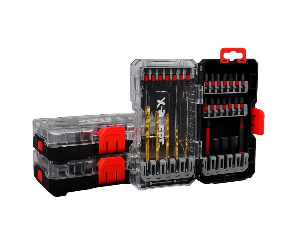 Expert 26pc S2 Steel Impact Power Bits with Magnetic Tip Set: Phillips, Pozi, Slotted, Hex, Torx