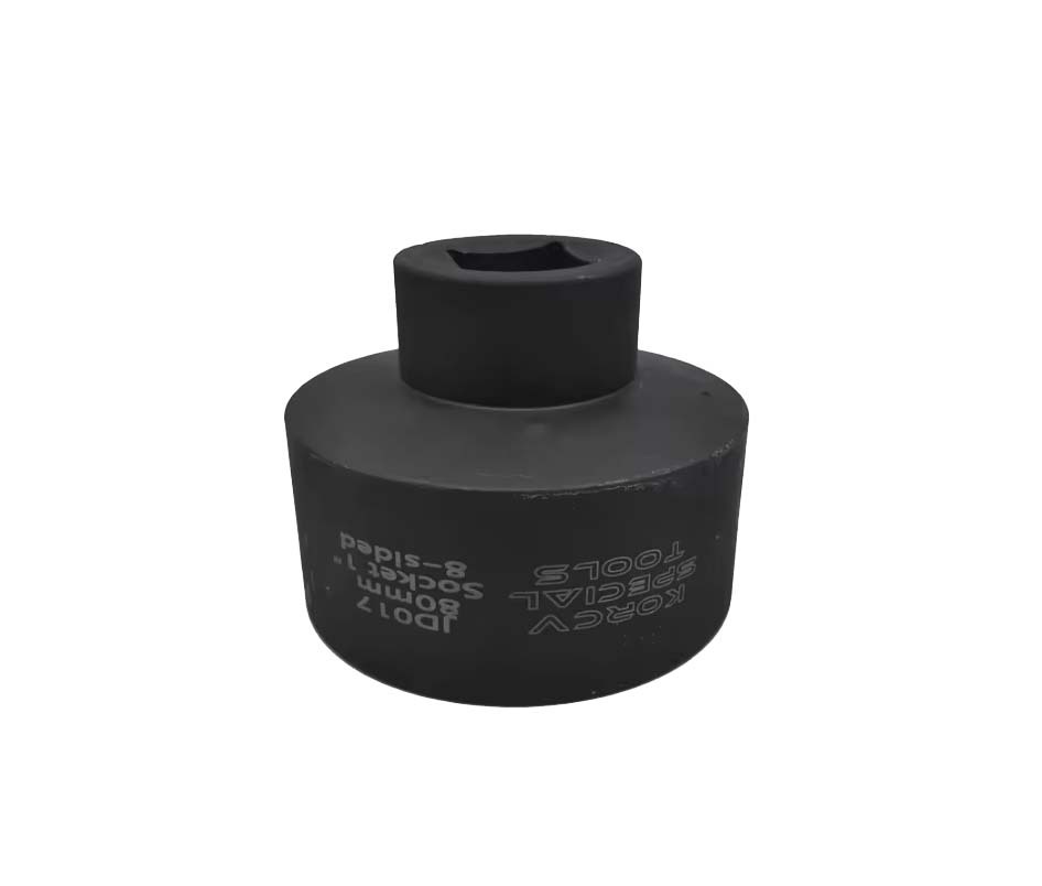 1" dr. 80mm 8 Point Socket 8PT Truck Hub Nut Socket Volvo Scania MAN DAF Iveco Renault Benz