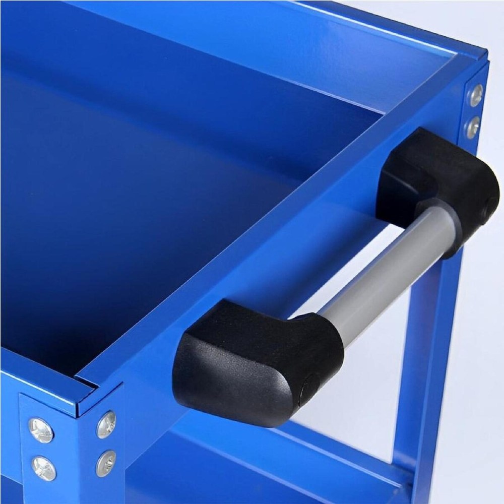 3 Tier Tool Storage Cart – Heavy Duty Mobile Workshop Trolley