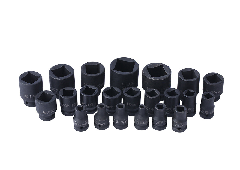 10pc 1/2" Dr 4 Point 4PT Impact Socket Set 5–17mm Square Bolt Plug Key with L Wrench