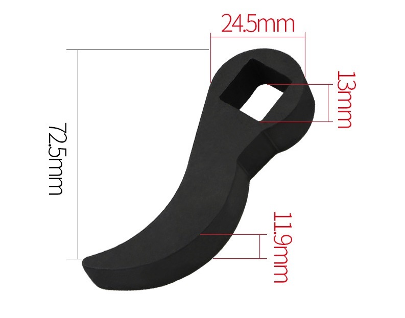Crowbar Adapter Angle Head Tool 1/2" Drive Wrecking Bar Pry Bar Socket Adapter