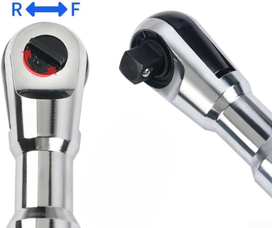 3-in-1 1/2" Dr. Ratchet Handle Offset Impact Torque Wrench Extension Bar