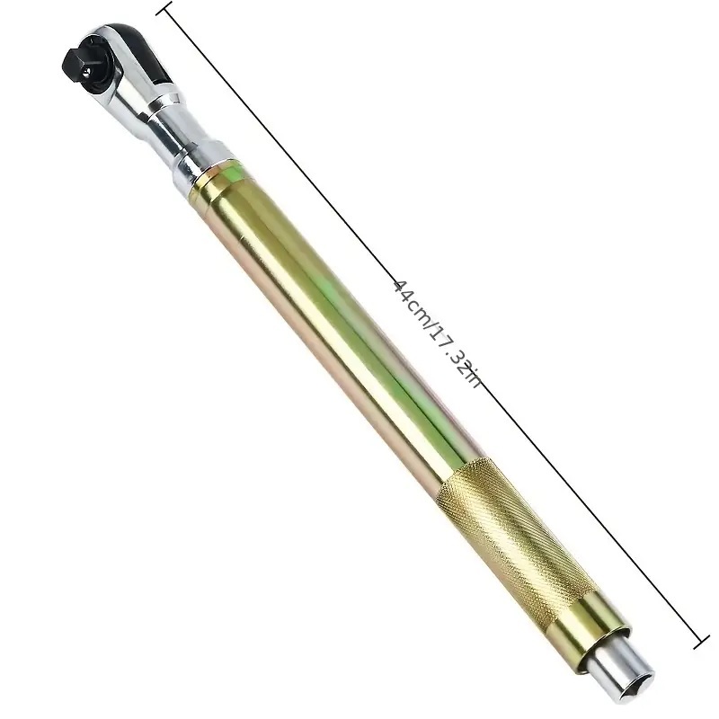 3-in-1 1/2" Dr. Ratchet Handle Offset Impact Torque Wrench Extension Bar