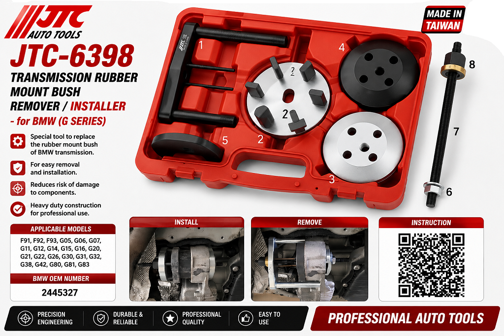 JTC-6398 Transmission Rubber Mount Bush Remover Installer Tool for BMW G Series