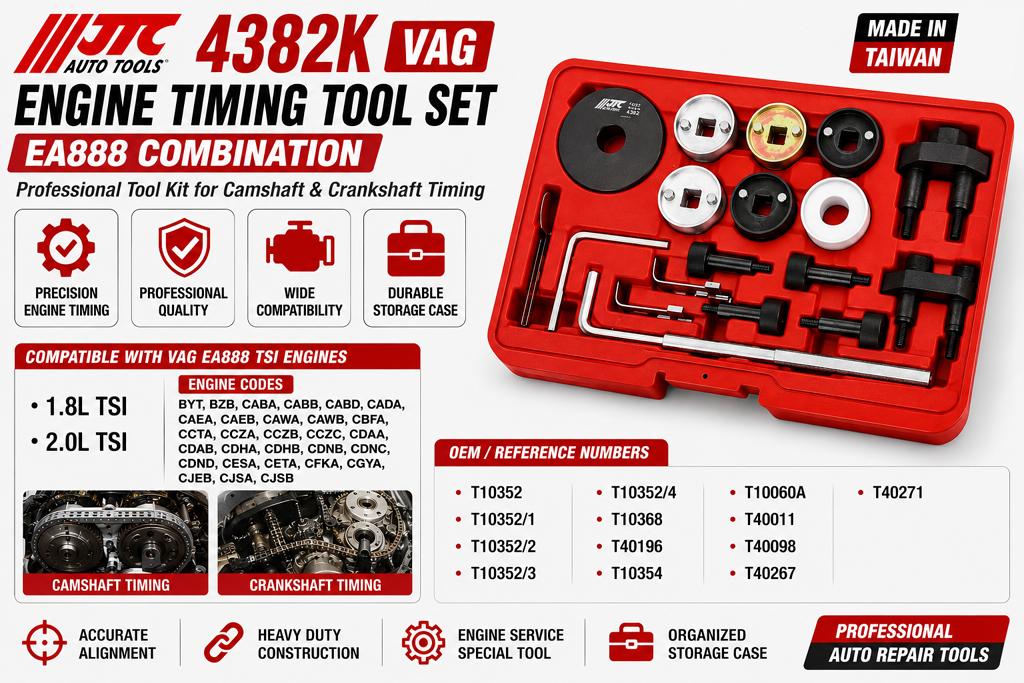 JTC-4382K VAG EA888 Combination Engine Timing Tool Set