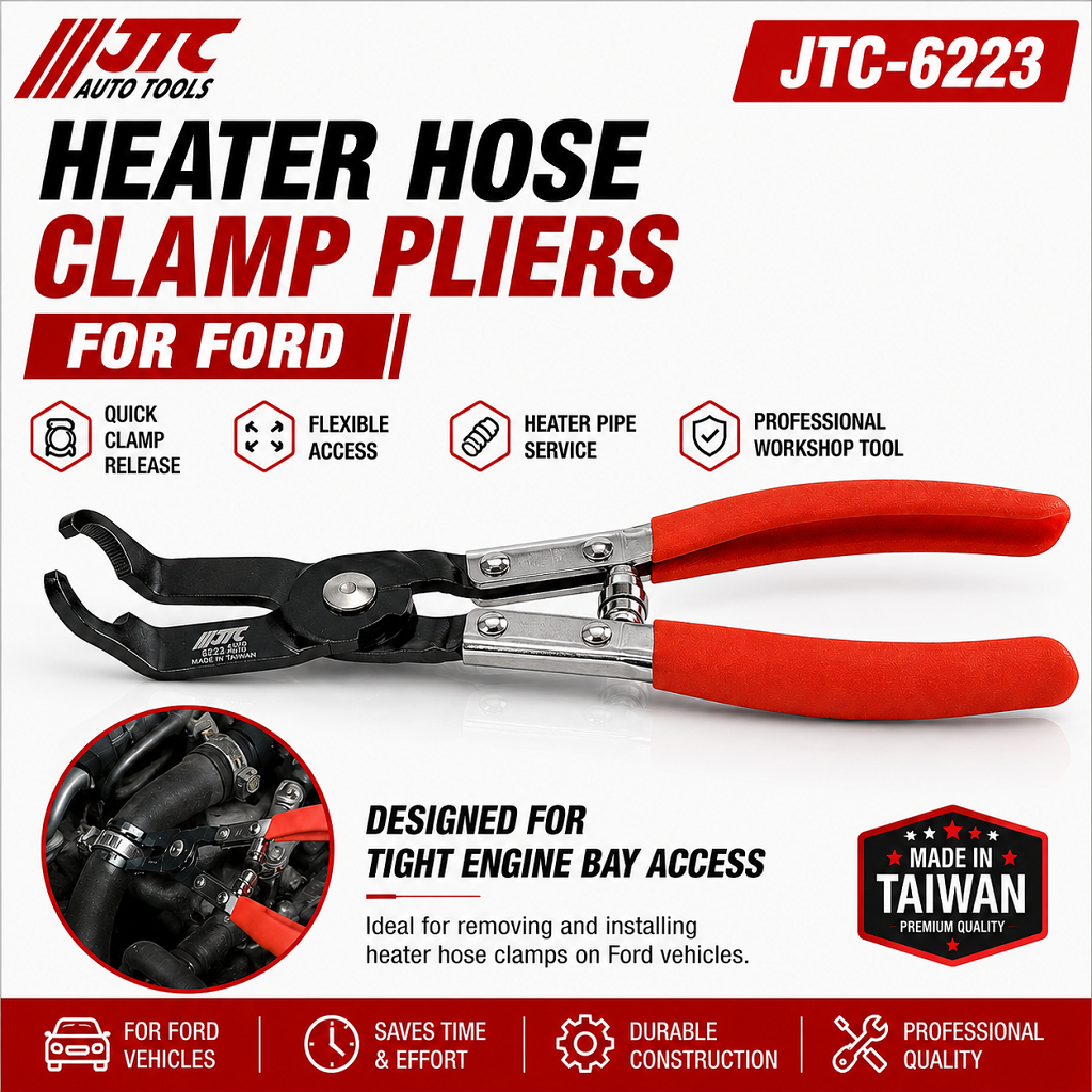 JTC-6223 Heater Pipe Hose Clamp Pliers for Ford