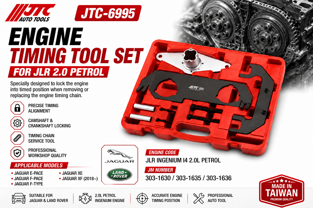JTC-6995 Engine Timing Tool Set for JLR 2.0 Petrol Ingenium Engine