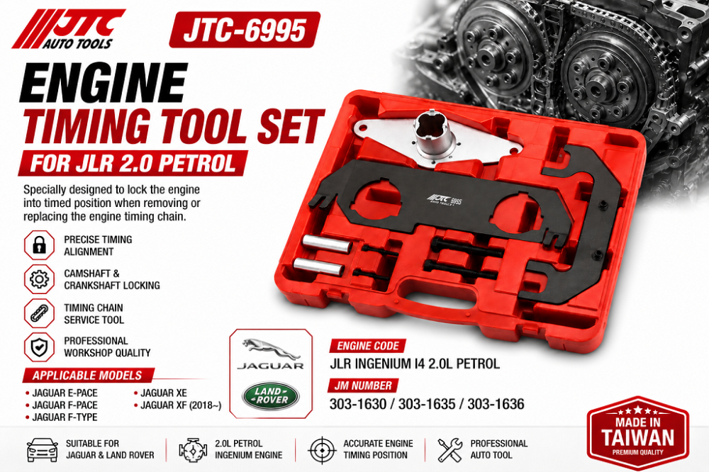 JTC-6995 Engine Timing Tool Set for JLR 2.0 Petrol Ingenium Engine