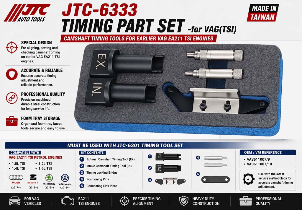 JTC-6333 Timing Part Set – VAG EA211 TSI Petrol Engines