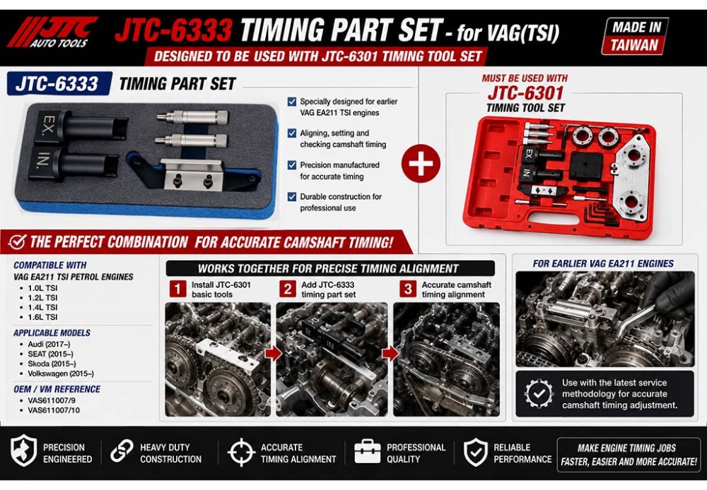 JTC-6333 Timing Part Set – VAG EA211 TSI Petrol Engines