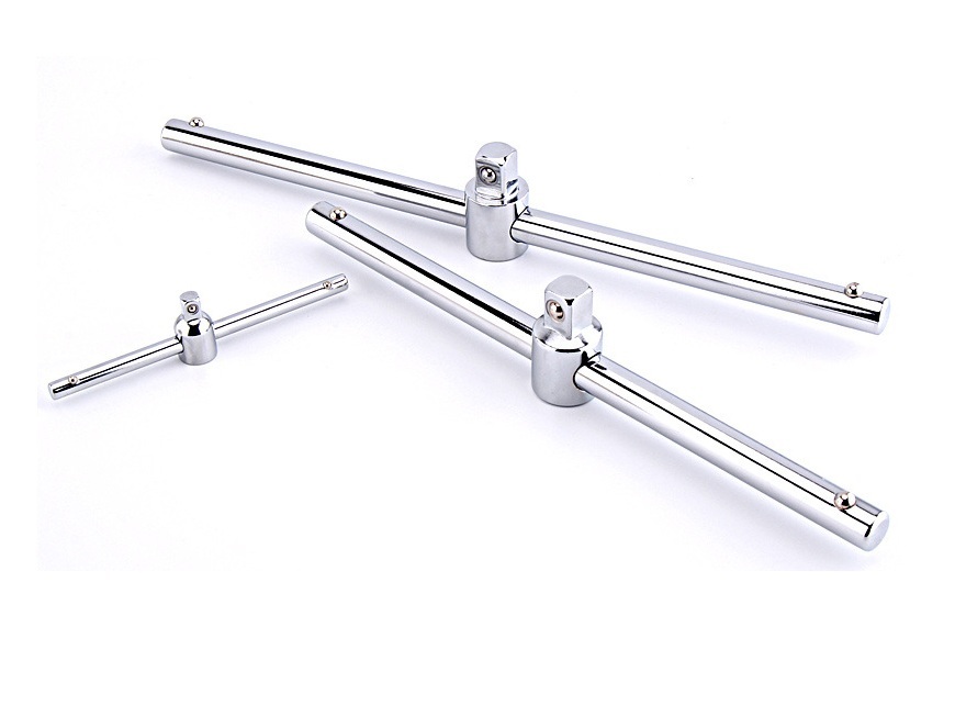 Sliding T-Handle Breaker Bar Wrench – Multi-Function Slide Bar Socket Tool