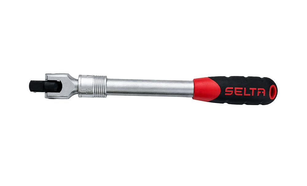 Selta Taiwan Extendable Telescopic Breaker Breaking Bar Flex Head CR-V Socket Wrench