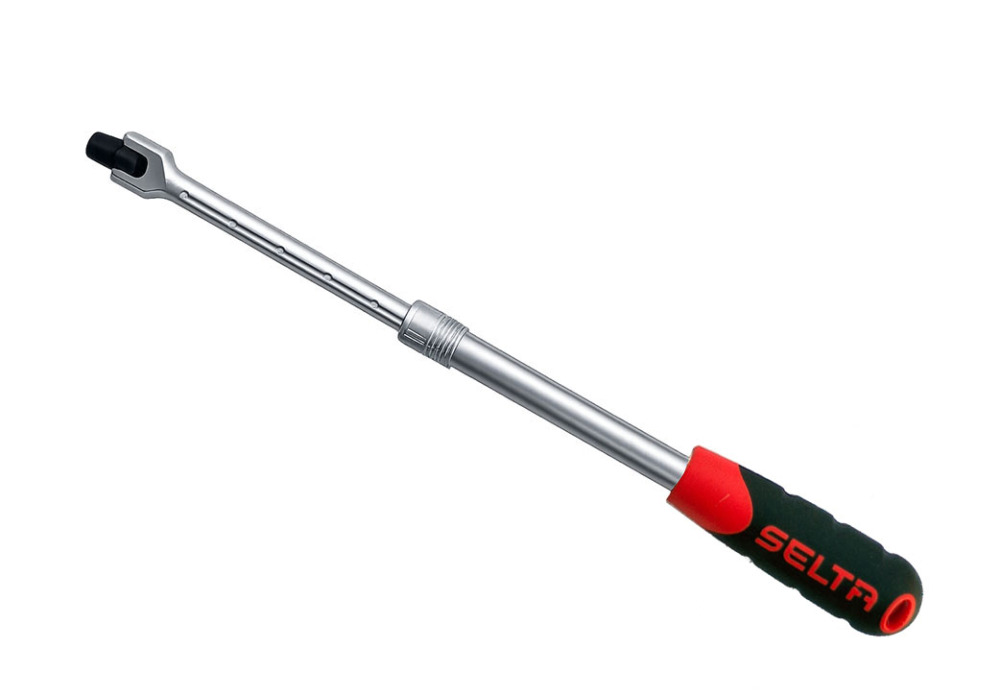 Selta Taiwan Extendable Telescopic Breaker Breaking Bar Flex Head CR-V Socket Wrench