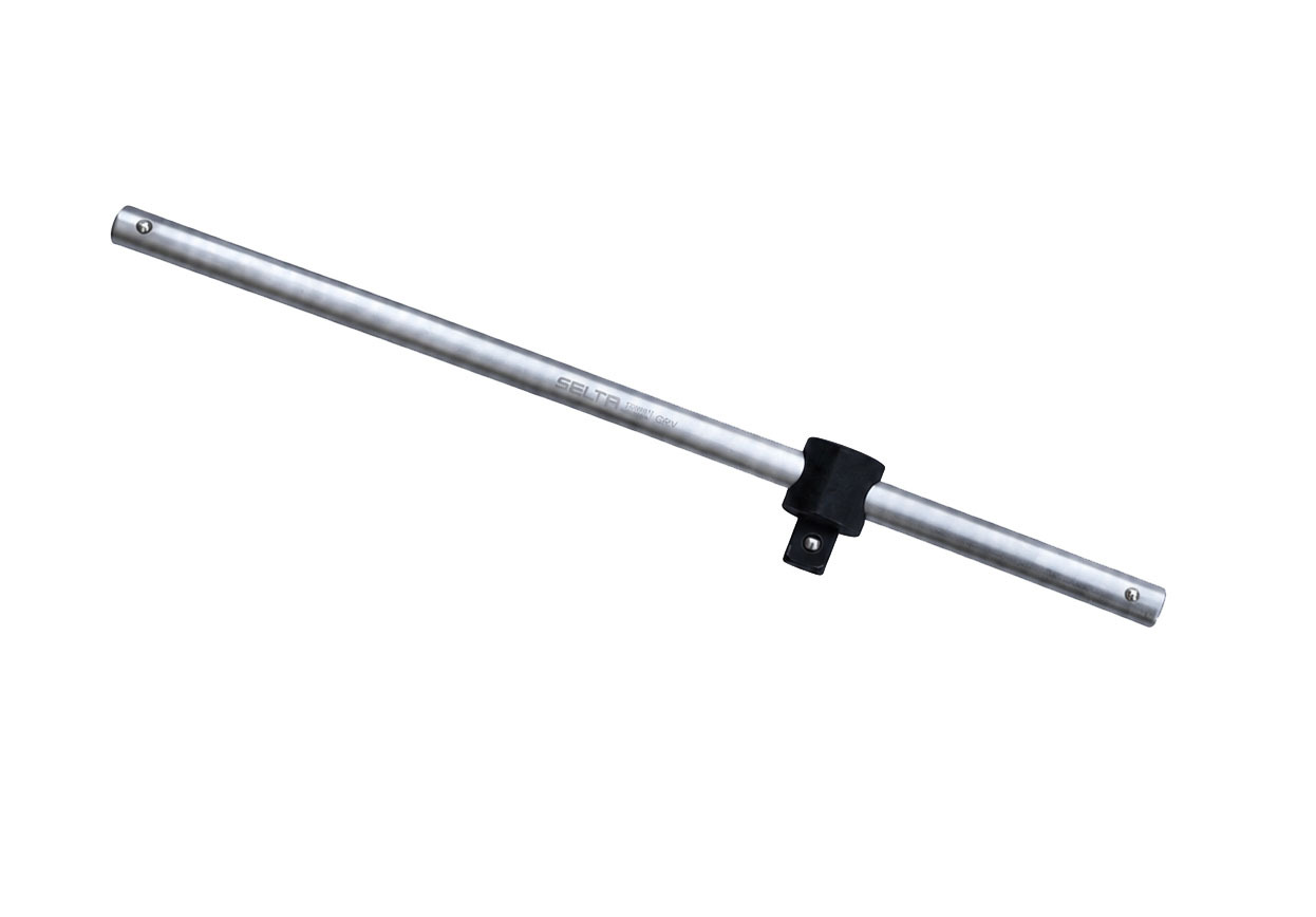 Force / Selta Sliding T Handle Socket Wrench Extension Bar 3/8"-1/2"-3/4" Dr.
